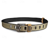 cheap Men&#039;s Belt-Men&#039;s Belt Waist Belt Black Navy Blue Nylon Core Alloy Durable Adjustable Plain Outdoor Daily