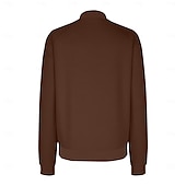 cheap Casual Jackets-Women&#039;s Casual Jacket Sport Jacket Textured Jackets Office / Career Daily Wear Going out Fall Regular Coat Stand Collar Regular Fit Warm Vintage Style Lady Casual Jacket Long Sleeve non-printing