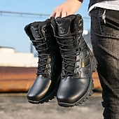 preiswerte Wanderstiefel-Taktische Kampfstiefel für Herren mit Knöchelstütze, leichte Wüsten-Militärstiefel zum Wandern, Arbeiten und Training im Freien