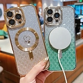 olcso iPhone-tokok-telefon Ügy Kompatibilitás iPhone 16 15 14 Pro Max Plus iPhone 16e iPhone 13 Pro Max Fekete tok zsinórral Vezeték nélküli töltés támogatása Nem sárgul Színátmenet Szénrost