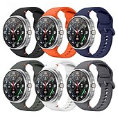 ieftine Curele de ceas Samsung-6 Pachete Uita-Band pentru Samsung Galaxy Ceas 8 40/44mm Ceas 8 Classic 46mm Silicon Înlocuire Curea Draguț Femei barbati Banderolă Sport Catarama moderna Brăţară
