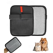  Mănuși reutilizabile electrostatice pentru îndepărtarea părului de animale, fără năpârlire, pentru îndepărtarea blănii de pe mobilă &îmbrăcăminte, instrument de îndepărtare a părului de animale de