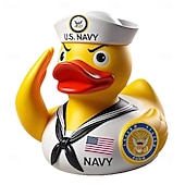 Недорогие Статуи-Статуэтка утки из смолы в виде утки-солдата для украшения полки или стола, патриотическое армейское украшение в виде утки в подарок ветеранам или коллекционерам