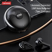 preiswerte TWS Echte kabellose Kopfhörer-Lenovo LP80 True Wireless Kopfhörer TWS Ohrhörer In-Ear Bluetooth 5.0 Stereo mit Ladebox eingebautem Mikrofon für Apple Samsung Huawei Xiaomi Mi Alltagsgebrauch Reisen Radfahren Handy
