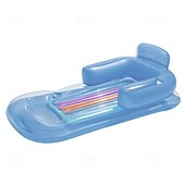 cheap Outdoor Activity-Floating Bed Inflatable Pool Float Summer Outdoor Inflatable Beach Swimming Pool Float Water LoungerPortable Inflatable ReclinerComfortable Floating Bed &amp; Floating Chair Pool Raft for Adult