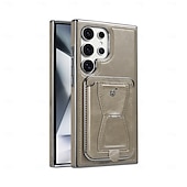 cheap Samsung Cases-Phone Case For Samsung Galaxy S25 S25 Plus S25 Ultra S24 S24 Ultra Plus S23 Ultra Plus Back Cover with Stand Holder Card Slot Shockproof Retro TPU PU Leather