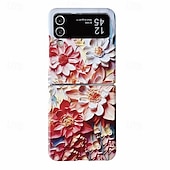 economico Cover Samsung-telefono Custodia Per Samsung Galaxy Piegatura a Z 7 Z Flip 7 Z Flip 6 Z Flip 5 Z Flip 4 Copertura Posteriore Resistente agli urti Fiore Floreale