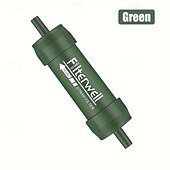 economico Attrezzatura da Campeggio-Filtro per acqua portatile da sopravvivenza all&#039;aperto, per campeggio, escursionismo e purificazione della natura selvaggia, 1 pezzo