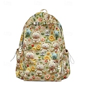 abordables Sacs à dos pour Enfants et Adolescents-Sac à dos mignon à imprimé animal pour filles – sac d&#039;école à motifs de renard et d&#039;ours de la forêt avec plusieurs poches pour les enfants et les adolescents