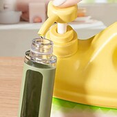 cheap Kitchen Cleaning-2pcs Dishwashing Brush with Soap Dispenser, Ergonomic Long Handle Green Scrub Brush, Replaceable Head, Multi-Color, for Pots, Pans, Sink Cleaning, Essential Kitchen Tool