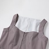 abordables Mujeres-Oktoberfest Vestidos Falda acampanada Trachtenkleader Mucama bávaro Alemán prados Mujer Paño de estilo tradicional Vestido Delantal Sin blusa (75CM)
