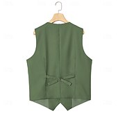 abordables Costumes de mariage-Costumes de mariage pour hommes Affaires Noire Sauge Mode Formelle Été Couleur unie Coupe standard 3 pièces Simple bouton Deux boutons