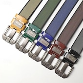 cheap Men&#039;s Belt-Men&#039;s Belt Waist Belt Black Navy Blue Nylon Core Alloy Durable Adjustable Plain Outdoor Daily
