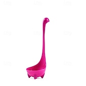 preiswerte Küchenutensilien &amp; Gadgets-Löffel mit dem Monster von Loch Ness, lebensmittelechter Plastiklöffel in Cartoon-Optik, lustiges Küchenwerkzeug für Kinder und Erwachsene