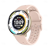 abordables Montres connectées-HD21 Montre intelligente 1.43 pouce Smartwatch Montre Connectée Bluetooth Minuterie Rappel d&#039;appel Moniteur de Fréquence Cardiaque Rappel sédentaire Trouver mon Appareil Compatible avec Android iOS