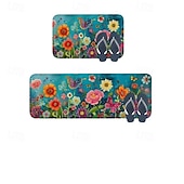 cheap Rugs &amp; Mats &amp; Carpets-Sunflower Series Long Kitchen Mat - Non-Slip, Stain-Resistant, Absorbent Rug for Entryway &amp; Home Use