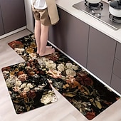 cheap Rugs &amp; Mats &amp; Carpets-Sunflower Series Long Kitchen Mat - Non-Slip, Stain-Resistant, Absorbent Rug for Entryway &amp; Home Use