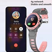Недорогие Смарт-часы-K55H Умные часы 1.28 дюймовый Смарт Часы Bluetooth Таймер Напоминание о звонке Датчик для отслеживания сна Пульсомер Сидячий Напоминание Совместим с Android iOS IP68 Дети GPS
