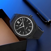 abordables Montres à quartz-Montre quartz SKMEI pour femmes hommes et enfants grand cadran montre-bracelet décontractée lumineuse étanche en silicone