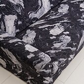 cheap Sofa Cover-Elastic Sofa Cover With Geometry Print Stretchable Living Room Sofa Combination Horizontal Sofa Cover for 1/2/3/4 Seats Suitable for All Seasons