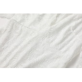 ieftine Rochii Boho-Pentru femei Rochii Midi Rochie de dantela Rochie de epoca Modă Modern În aer liber Vacanță Concediu Fit regulat Simplu Manșon Lung În V Alb Vară