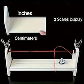 cheap DIY Art-1pc Creative Rope Braiding Tool  Hand-Knitted Plastic Jig  Plastic  With Two Clips Rack DIY Handcraft Jewelry Making Fixing  Jewelry Making  Professional Practical Tool