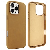 お買い得  iPhone用ケース-電話 ケース 用途 iPhone 16 iPhone 16プロ iPhone 16 Proマックス iPhone15 iPhone 15 Pro Max バックカバー 磁石バックル 耐衝撃 レトロ風 TPU PUレザー