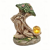 halpa Maisemavalot-ulkokäyttöön tarkoitetut aurinkoenergialla toimivat pihavalot hartsiveistokset vanhuksille käsityöt parvekkeille ulkopuutarhoihin ja pihavalaisimet 1 kpl