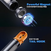 voordelige Zaklampen en kampeerverlichting-autodetaillamp oplaadbaar, lakcorrectie-inspectielamp met magnetische voet &amp;haak, handzame led-werklamp voor autodetailing, kleurmatching &amp;reparaties