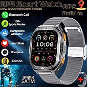abordables Montres connectées-X5 Montre intelligente 1.96 pouce Smartwatch Montre Connectée Bluetooth Rappel d&#039;appel Moniteur d&#039;Activité Moniteur de Fréquence Cardiaque Rappel sédentaire Trouver mon Appareil Compatible avec