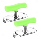 preiswerte Küchenutensilien &amp; Gadgets-2er-Pack müheloser Arthritis-Glasöffner – leicht zu greifendes Deckelöffnerwerkzeug für Glasgefäße &amp;Flaschen, griffiger Drehverschlussöffner für Senioren &amp;schwache Hände