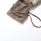 olcso Női Egyszerű Felsők-Női Nyári felsők Wrap Crop Top Színátmenet Napi Stílusos Alkalmi Hosszú ujj Kapucni Normál felsők Munka Napi Szabadság Fodrozott Nyomtatott Khakizöld Tavasz Ősz