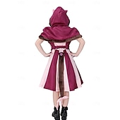 economico Costumi per bambine-Alice nel paese delle meraviglie Fiaba Gatto del Cheshire Vestito Costume Personaggi dei libri di fiabe Carino Cosplay di film for Ragazze Bambini Halloween Carnevale Giornata mondiale del libro