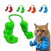 olcso Esemény- és party kellékek-3D nyomtatott macskanyak izmos karokkal vicces macskaizom karok halloweeni macska jelmez vicces cica szuperhős kisállat cosplay kiegészítők születésnapi parti kellékek