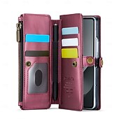 Χαμηλού Κόστους Samsung Θήκη-τηλέφωνο tok Για Samsung Galaxy Z Fold 7 Θήκη κάρτας πορτοφολιού Φερμουάρ Προστατευτικό για όλο το σώμα με τον Lanyard TPU PU δέρμα