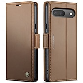 Недорогие Другие чехлы для телефонов-телефон Кейс для Назначение Google Pixel 9 ProXL Pixel 8 Пиксель 9 Откидная крышка Полная защита тела Откидная подножка Разъем для карты ТПУ Кожа PU