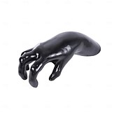 levne Halloweenové závěsné a stolní dekorace-3 ks halloweenské nástěnné dekorace strašidelné ruce držák na svíčky závěsný háček kolekce strašidelný duch ruka úložná police dekorace