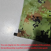 お買い得  キャンプ用品-耐久性のあるポリエステル製アウトドアキャンプ用サンシェードテント、UVカットビーチシェルター、ポールなし、自然な雰囲気のキャノピー付き。 &amp;ピクニックやバーベキューに最適な丈夫なロープサポート &amp;アウトドアアドベンチャー