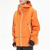 Недорогие Водонепроницаемые куртки-Муж. Куртка для туризма и прогулок На открытом воздухе Водонепроницаемость С защитой от ветра Походная одежда Походная одежда Весна Осень Верхняя часть Походы / туризм / спелеология Бег Сплошной цвет