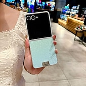 abordables Carcasas Samsung-teléfono Funda Para Samsung galaxia Z Flip 7 Z Flip 6 Z Flip 5 Z Flip 4 Z Flip 3 Funda Trasera Antigolpes Gradiente de Color