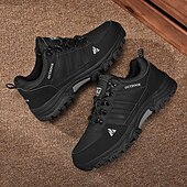 頑丈なトレッドを備えたメンズアウトドアハイキングシューズ、ウォーキング、キャンプ、荒野の旅行に最適な通気性のあるトレイルスニーカー お買い得  メンズスニーカー-頑丈なトレッドを備えたメンズアウトドアハイキングシューズ、ウォーキング、キャンプ、荒野の旅行に最適な通気性のあるトレイルスニーカー