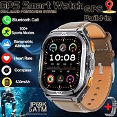 abordables Montres connectées-X5 Montre intelligente 1.96 pouce Smartwatch Montre Connectée Bluetooth Rappel d&#039;appel Moniteur d&#039;Activité Moniteur de Fréquence Cardiaque Rappel sédentaire Trouver mon Appareil Compatible avec