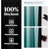 abordables Funda de sofá-Cortinas 2025 nuevas cortinas opacas impresas en 3D con bloqueo total de luz, cortinas recubiertas con diseños gráficos únicos, paneles de ventana modernos para dormitorio o sala de estar