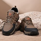 頑丈なトレッドを備えたメンズアウトドアハイキングシューズ、ウォーキング、キャンプ、荒野の旅行に最適な通気性のあるトレイルスニーカー お買い得  メンズスニーカー-頑丈なトレッドを備えたメンズアウトドアハイキングシューズ、ウォーキング、キャンプ、荒野の旅行に最適な通気性のあるトレイルスニーカー