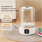 voordelige huishoudelijke apparaten-draadloze elektrische wasmachine mini-wasmachine voor reissokken en ondergoed kleine draagbare wasmachine