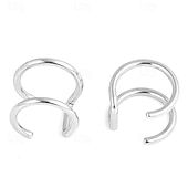 abordables Bijoux piercings-Femmes Bijoux de Corps 2 cm Anneau de nez / goujon de nez / piercing de nez Argent / Noir Géométrique Élégant Alliage Bijoux de fantaisie Pour Soirée Été