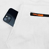 abordables sudaderas basicas hombre-Hombre Sudadera Sudadera con capucha y cremallera de un cuarto Sudadera con capucha de lana Negro Blanco Azul Marino Caqui Gris Claro Con Capucha Plano Bolsillo Cremallera de un cuarto Deporte Diario