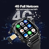 Недорогие Смарт-часы-Новые мужские смарт-часы на Android с GPS, 3G RAM/32G ROM, HD-камерой, 2G, 4G SIM-картой, Wi-Fi, быстрым беспроводным доступом в Интернет