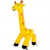preiswerte Aktivität im Freien-Aufblasbarer Wassersprinkler in Form einer riesigen Giraffe für den Außenbereich, leicht zu reinigendes aufblasbares/entleerbares Wasserspiel für Hof und Garten