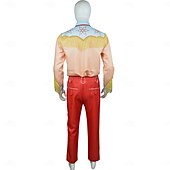 ieftine Costume pentru bărbați-Înapoi în viitor (1985) Marty McFly Bluză / Cămașă Pantaloni Costum de carnaval Costum Cosplay Film Cosplay for Bărbați Adulți Halloween Mascaradă Performanță Petrecere Comic Con